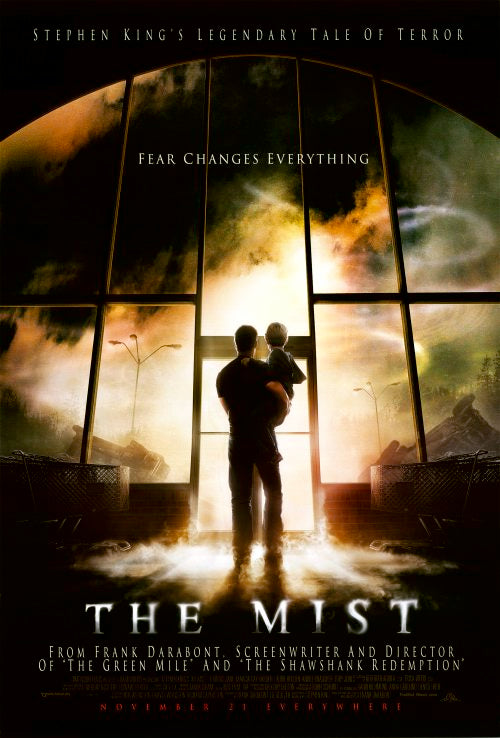 'The Mist' Movie Poster Print showcasing atmospheric horror art.