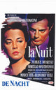 La Notte Movie Poster Print capturing classic cinematic allure.