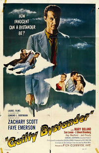 Guilty Bystander Movie Poster Print showcasing cinematic art