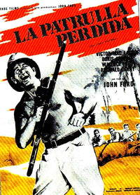The Lost Patrol movie poster print showcasing cinematic adventure.