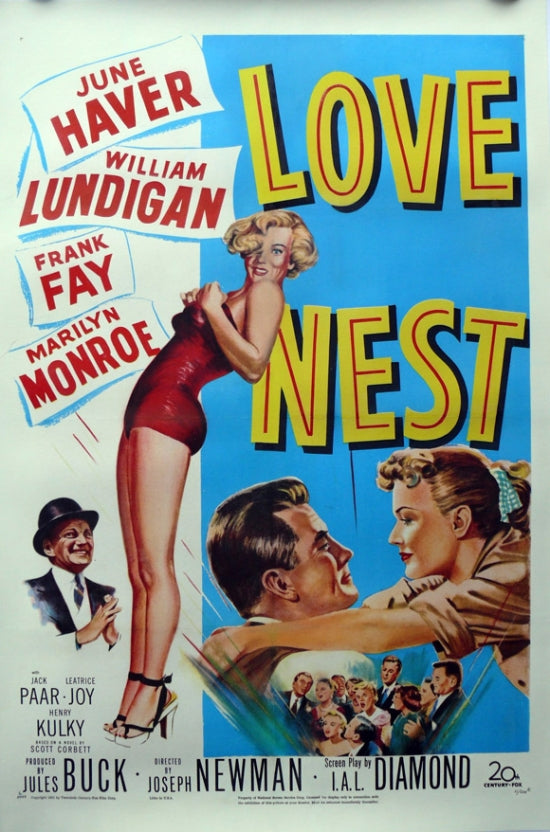Love Nest Movie Poster Print showcasing romance and adventure.