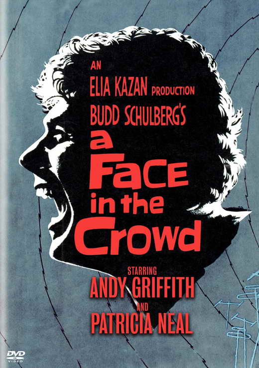 A Face in the Crowd Movie Poster Print showcasing iconic film imagery.