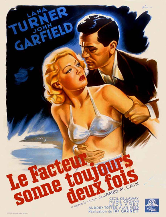 The Postman Always Rings Twice Movie Poster Print