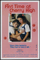 First Time At Cherry High Movie Poster Print showcasing vibrant colors and classic design.