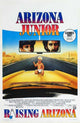 Raising Arizona Movie Poster Print showcasing unique film art.