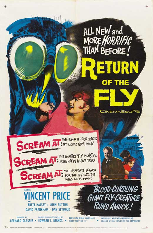 Return of the Fly Movie Poster Print (27 x 40)
