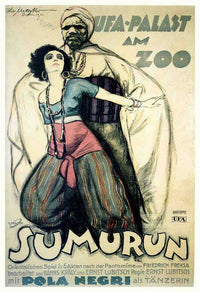 Sumurun Movie Poster Print showcasing classic cinematic art.