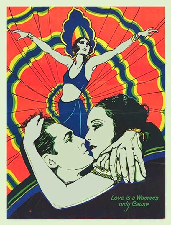 The Red Dance Movie Poster depicting vibrant dance movements.