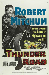 Thunder Road Movie Poster Print showcasing classic film art.