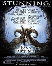 Pan's Labyrinth Movie Poster Print showcasing dark fairy tale visuals.