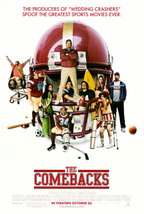 The Comebacks Movie Poster Print - Vibrant Wall Art