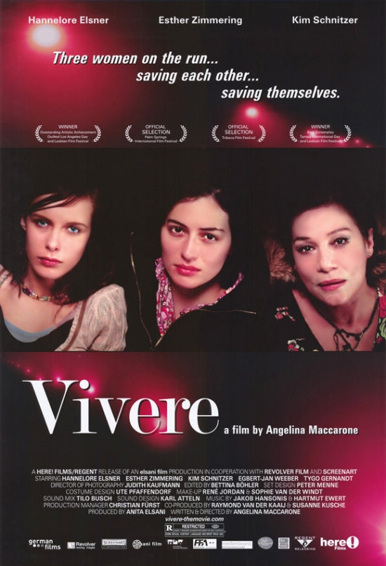 Vivere Movie Poster Print featuring cinematic artistry.
