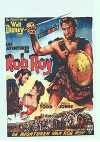 Rob Roy the Highland Rogue Movie Poster Print