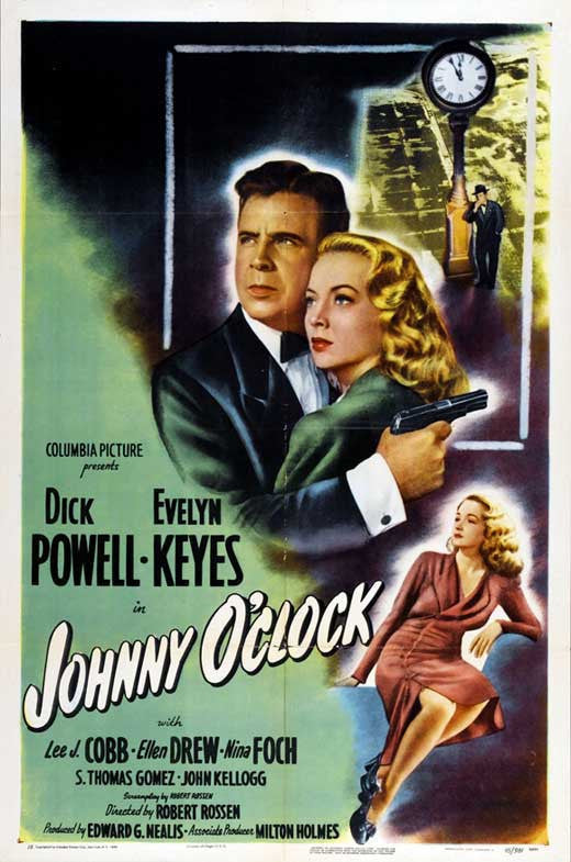 Johnny O Clock Movie Poster Print - 11 x 17