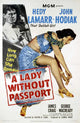 Lady Without Passport Movie Poster Print showcasing vintage cinema art.