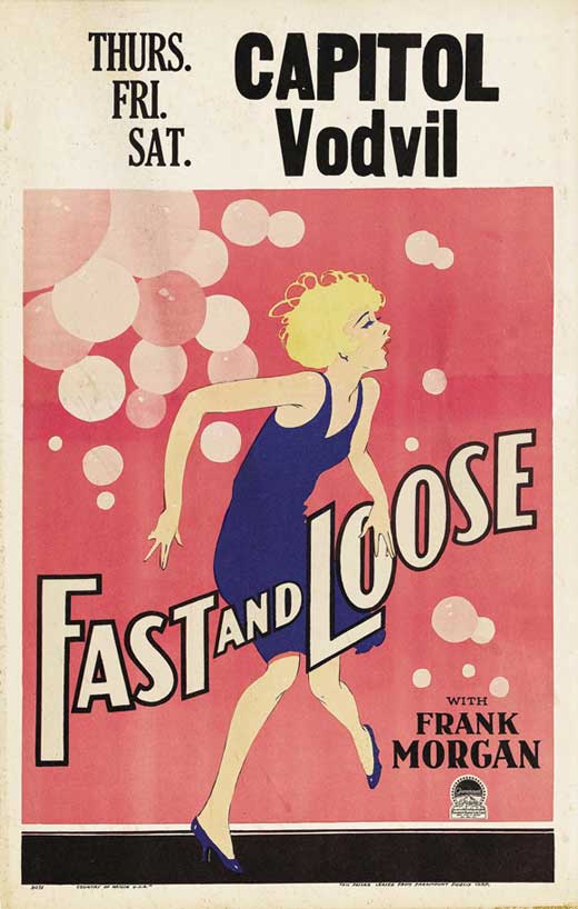 Fast and Loose Movie Poster Print featuring vibrant artwork