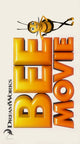 Bee Movie Poster Print featuring vibrant and playful design.