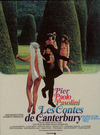 The Canterbury Tales Movie Poster Print featuring classic artwork.