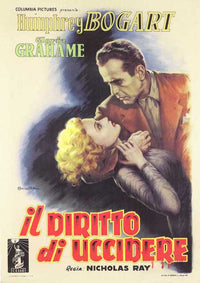 In a Lonely Place Movie Poster Print showcasing classic cinema design.