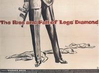 The Rise and Fall of Legs Diamond Movie Poster Print featuring classic cinema art.