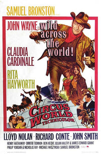 Circus World Movie Poster Print in vibrant colors, 11x17