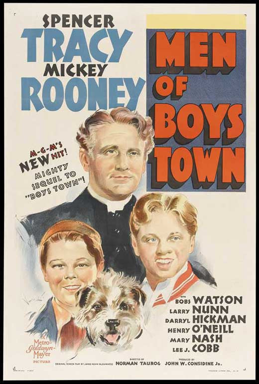 Men of Boys Town Movie Poster Print 11x17