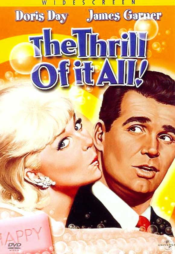The Thrill of It All Movie Poster Print featuring vibrant artwork.