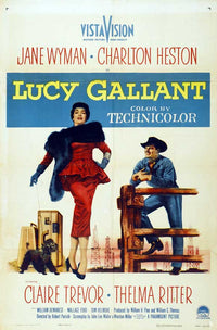 Lucy Gallant Movie Poster Print showcasing classic cinematic art.