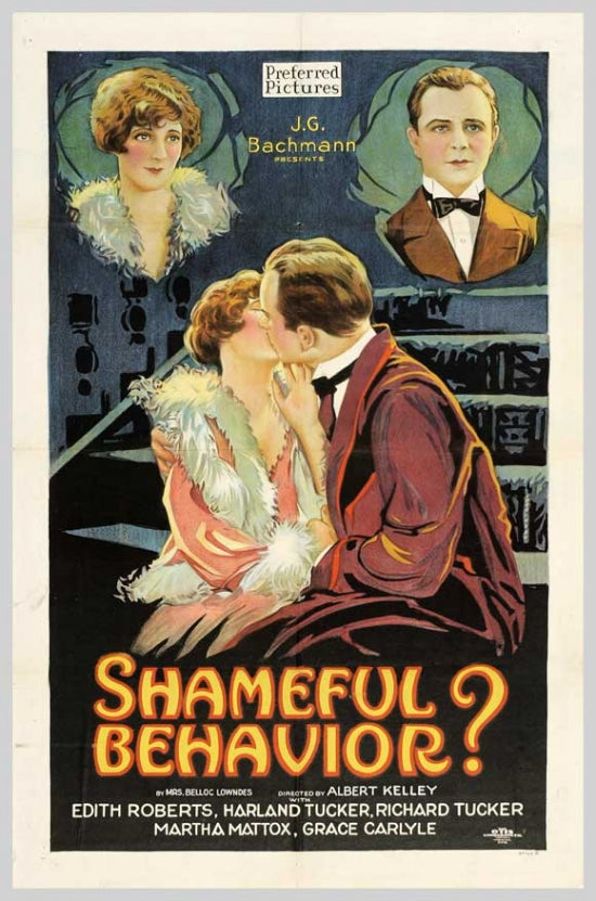 Shameful Behavior Movie Poster Print - Perfect for Film Lovers