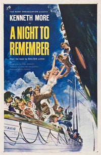A Night to Remember Movie Poster Print (11x17) - Classic Film Decor