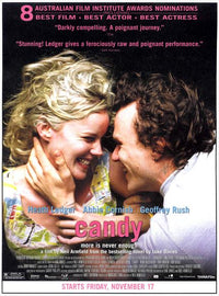 Candy Movie Poster Print showcasing vibrant colors and design.