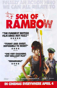 Son of Rambow Movie Poster Print featuring vibrant colors and a unique design.