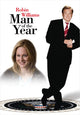 Man of the Year Movie Poster Print featuring bold colors and dynamic imagery.