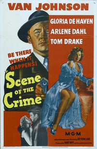 Scene of the Crime Movie Poster - Classic Film Art