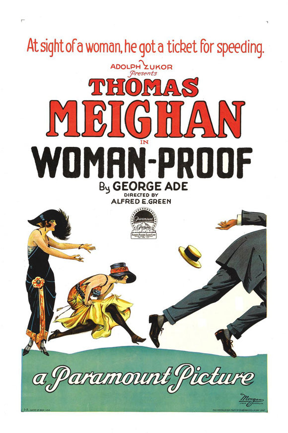 Woman-Proof Movie Poster Print showcasing female empowerment in film.