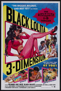 Black Lolita Movie Poster Print showcasing cinematic art