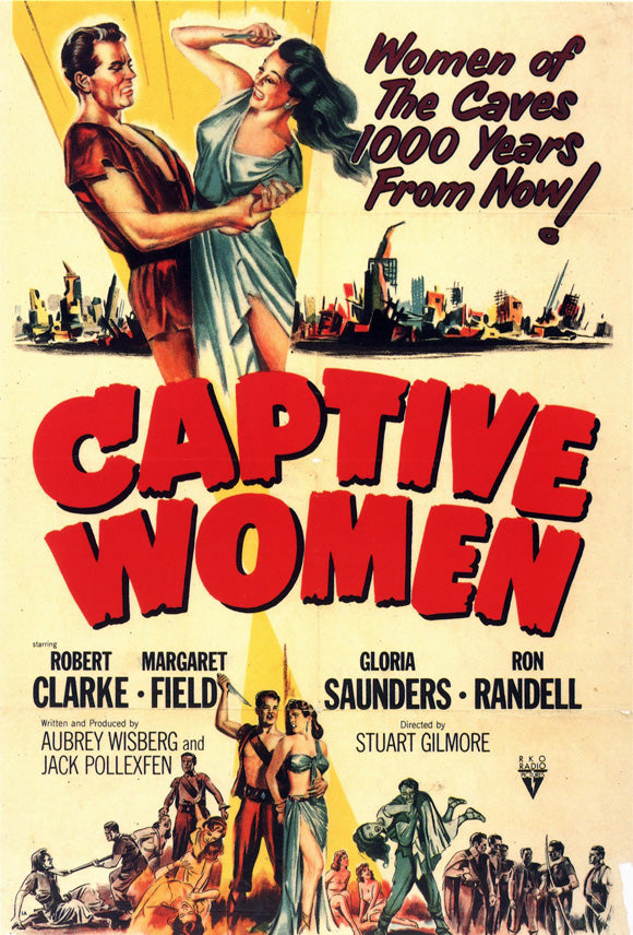 Captive Women Movie Poster Print showcasing cinematic art.