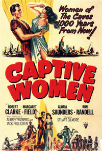 Captive Women Movie Poster Print showcasing cinematic art.