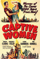 Captive Women Movie Poster Print showcasing cinematic art.