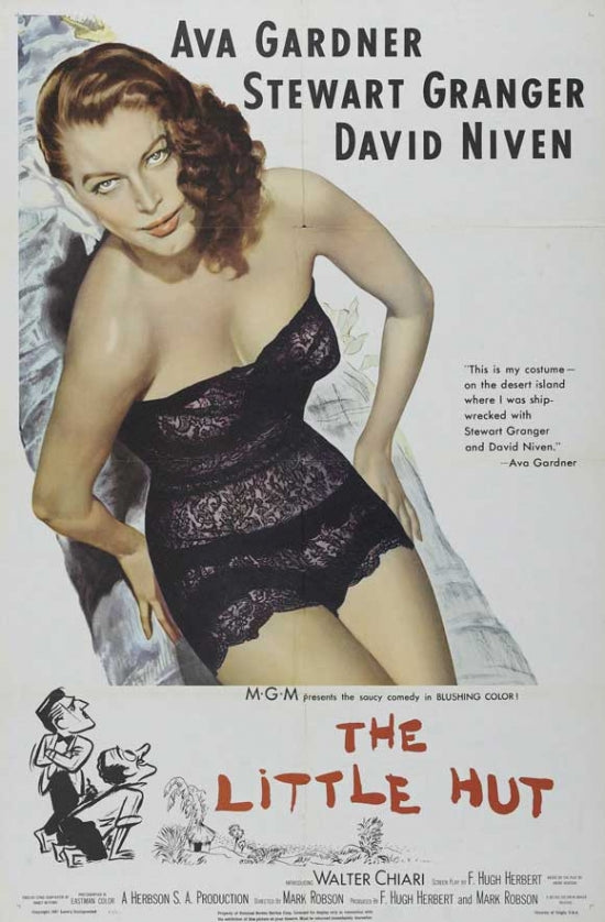The Little Hut Movie Poster Print showcasing classic cinema art.