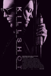 Killshot movie poster print featuring captivating visuals.