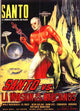 Santo Versus the Martian Invasion Movie Poster Print featuring classic cinema artwork.
