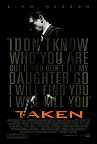 Taken Movie Poster Print showcasing iconic action film artwork