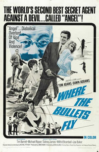 Where the Bullets Fly Movie Poster Print featuring vibrant imagery.