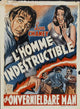The Indestructible Man Movie Poster Print showcasing classic cinema.
