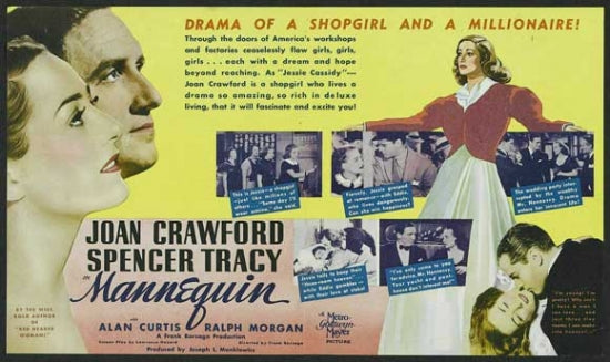 Mannequin Movie Poster Print showcasing classic film art.