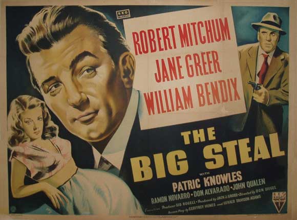The Big Steal Movie Poster Print showcasing classic cinema art.
