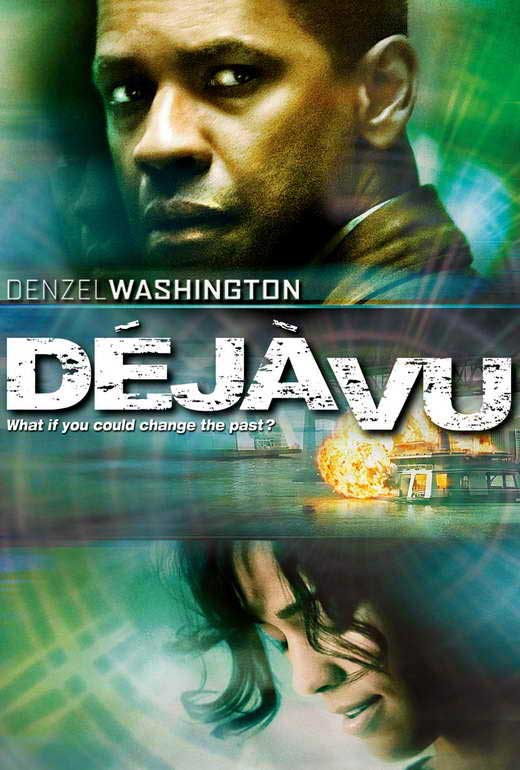 Dj Vu Movie Poster Print featuring captivating cinematic imagery.
