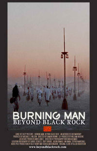 Burning Man: Beyond Black Rock Movie Poster Print showcasing festival culture.