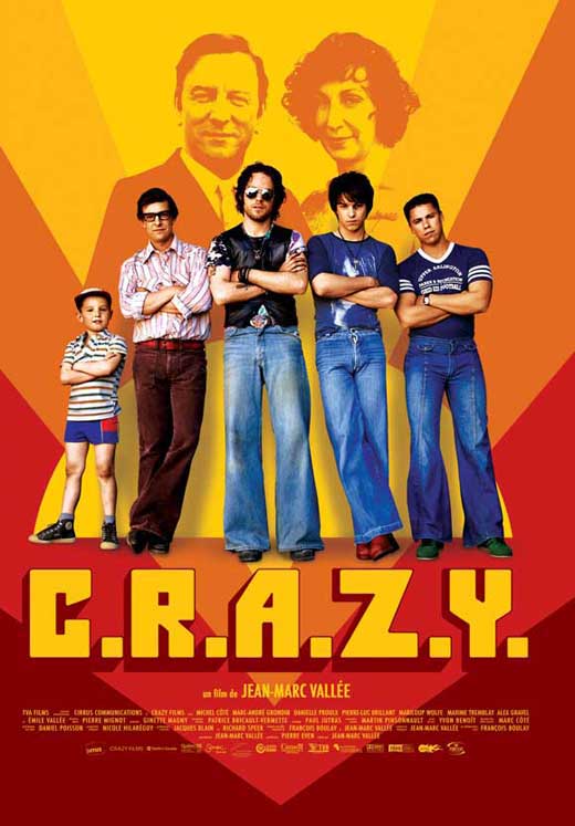 C.R.A.Z.Y. Movie Poster Print showcasing vibrant colors and film artistry.